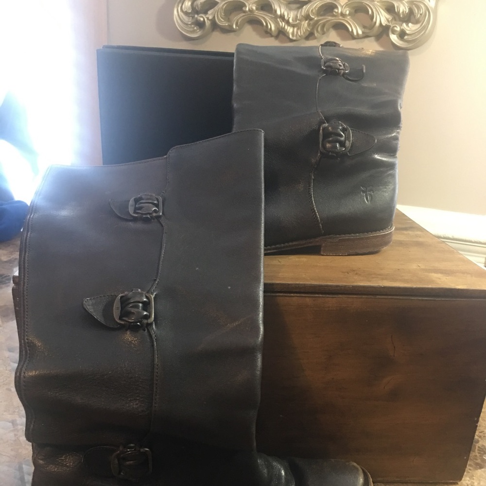 9m Frye all leather boots used condition